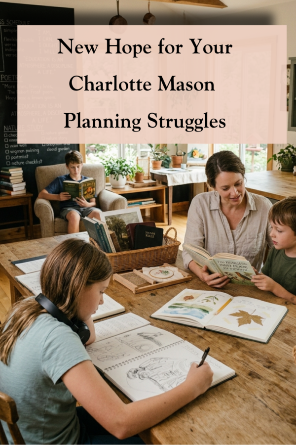 New Hope for Your Charlotte Mason Planning Struggles