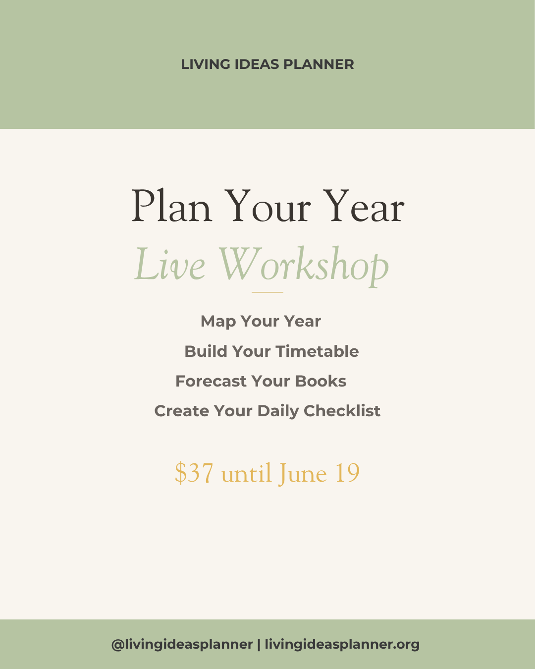 What Happens in the Plan Your Year Live Workshop (A Behind-the-Scenes Look)