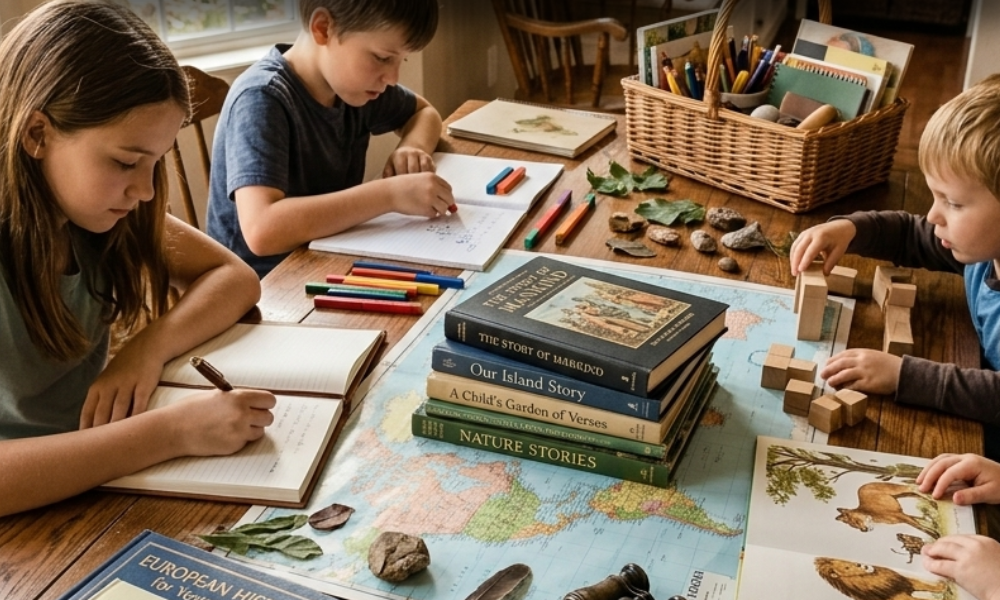Wondering what living books are and whether a book qualifies? This guide breaks down the Charlotte Mason homeschool books philosophy with real examples and a simple checklist.